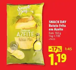 Lidl SNACK DAY Batata Frita em Azeite promoção