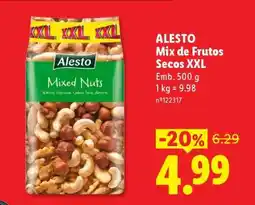 Lidl ALESTO Mix de Frutos Secos XXL promoção