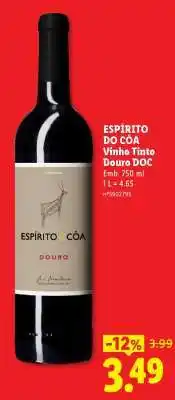 Lidl ESPÍRITO DO CÔA promoção