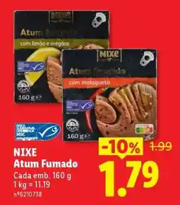 Lidl NIXE Atum Fumado promoção