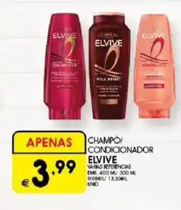 Meu Super Champo condicionador elvive varas referencias promoção