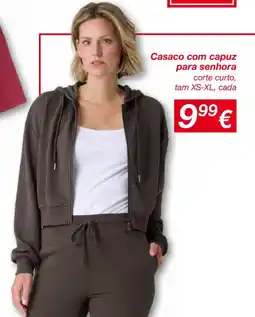 kik Casaco com capuz para senhora promoção