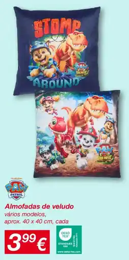 kik Almofadas de veludo promoção