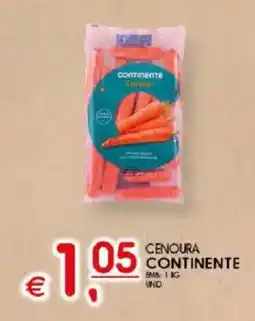 Meu Super Cenoura continente promoção