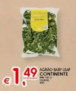 Meu Super Agrião baby leaf continente promoção