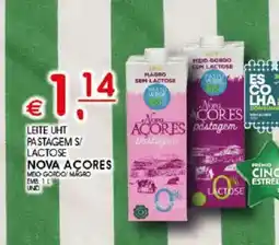 Meu Super Leite uht pa stagem s/ lactose nova açores promoção