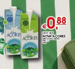 Meu Super Leite uht nova açores promoção