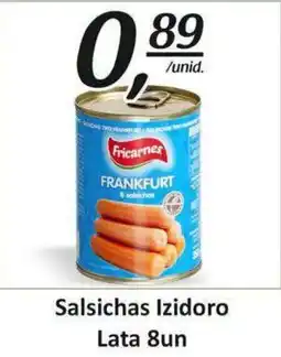 Mota Reis Salsichas Izidoro Lata 8un promoção