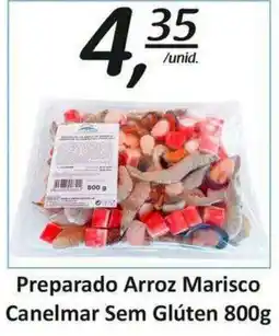 Mota Reis Preparado Arroz Marisco Canelmar Sem Glúten promoção