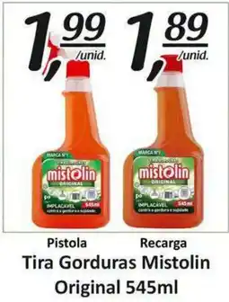 Mota Reis Tira Gorduras Mistolin Original Pistola promoção