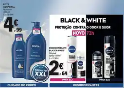 E.Leclerc Leite corporal nutritivo promoção