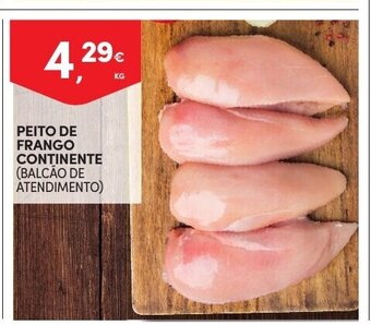 Continente Peito de Frango Continente promoção