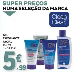 E.Leclerc Gel exfoliante facial promoção
