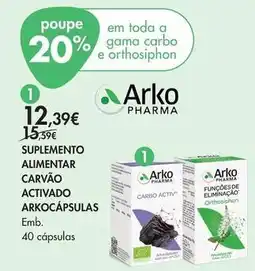 Pingo Doce Gama - suplemento alimentar carvão activado promoção