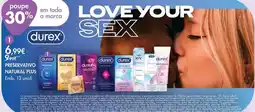 Pingo Doce Durex - preservativo natural plus promoção