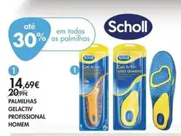 Pingo Doce Scholl - palmilhas gelactiv promoção