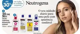 Pingo Doce Neutrogena - locao corporal reparação promoção