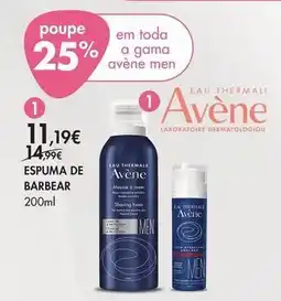 Pingo Doce Avène - espuma de barbear promoção