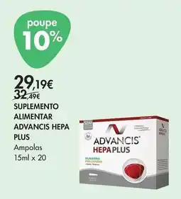 Pingo Doce Suplemento alimentar advancis plus promoção
