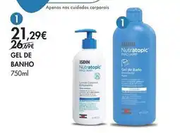 Pingo Doce Isdin - gel de banho promoção