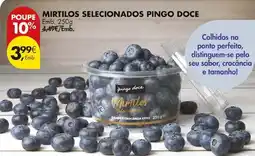 Pingo Doce Pingo doce - mirtilos selecionados promoção