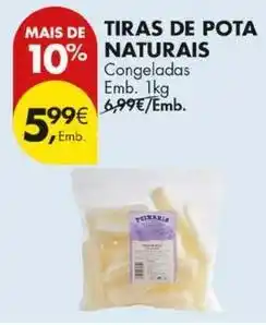 Pingo Doce Naturnés - tiras de pota promoção