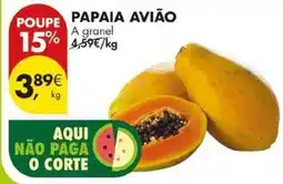 Pingo Doce A+ - papaia promoção