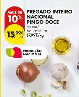 Pingo Doce Pingo doce - pregado inteiro nacional promoção