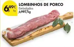 Pingo Doce Lombinhos de porco promoção
