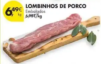 Pingo Doce Lombinhos de porco promoção