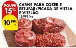Pingo Doce Carne para cozer e estufar/picada de vitela e vitelao promoção