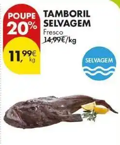Pingo Doce Tamboril selvagem promoção