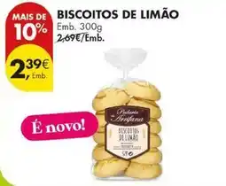 Pingo Doce Arrifana - biscoitos de limão promoção