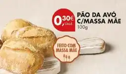 Pingo Doce com - pao da avo c/massa mae promoção