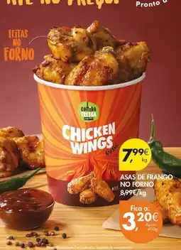 Pingo Doce Pronto - asas de frango promoção