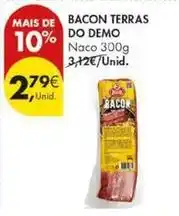 Pingo Doce Bacon terras do demo promoção
