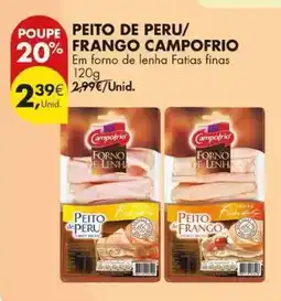 Pingo Doce Campofrio - peito de peru/ frango promoção