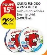 Pingo Doce A vaca que ri - queijo fundido promoção