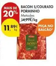 Pingo Doce Porminho - bacon s/courato promoção