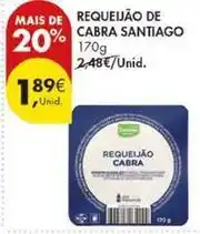 Pingo Doce Santiago - requeijão de cabra promoção