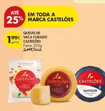 Pingo Doce Castelões - queijo de vaca curado promoção