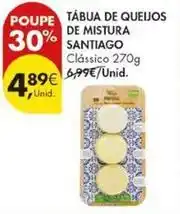 Pingo Doce Santiago - tábua de queijos de mistura promoção