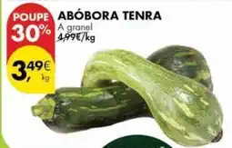 Pingo Doce A+ - abóbora tenra promoção