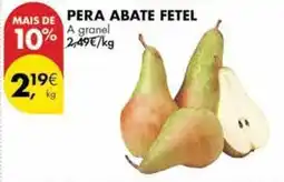 Pingo Doce A+ - pera abate fetel promoção