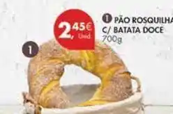 Pingo Doce Pão rosquilha c/ batata doce promoção