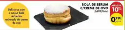 Pingo Doce com - bola de berlim c/creme de ovo promoção