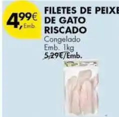 Pingo Doce Filetes de peixe de gato promoção