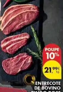 Pingo Doce Entrecote de bovino promoção