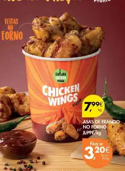 Pingo Doce Asas de frango promoção