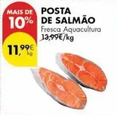 Pingo Doce Aquacultura - posta de salmão promoção